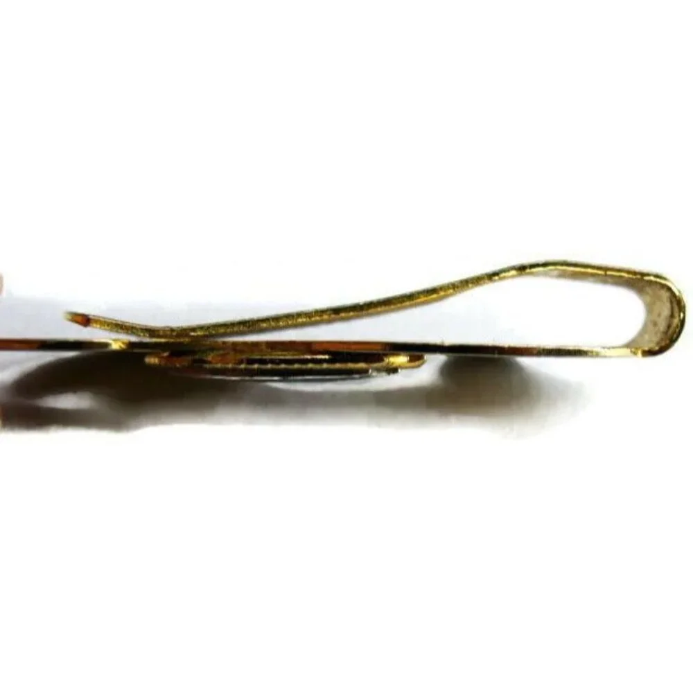 South Dakota Money Clip Pheasant Gold Tone Steel Credit Card Cash